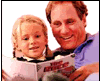 Chip Adams and daughter